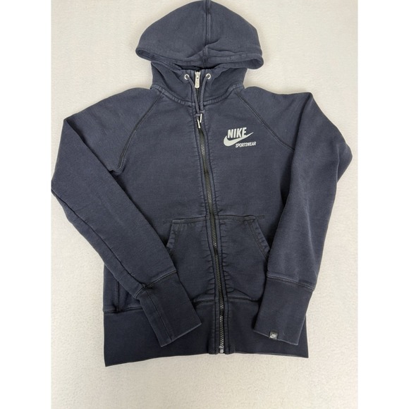 Nike Other - Nike Sportswear Big Kids' Boys' Full Zip Hoodie Navy Blue Size Medium M (10-12)